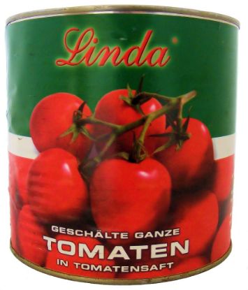 Bild von Tomaten geschält