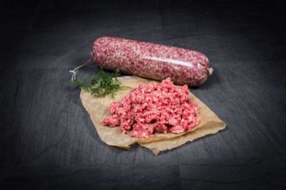Bild von Hackfleisch gemischt