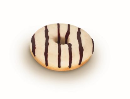 Bild von Donut mit Vanille-Cremefüllung