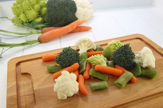 Bild von Gala Gemüsemischung (6519) mit der Beschreibung Fingermöhren, Blumenkohl, Broccoli, Romanesco, Romanobohnen