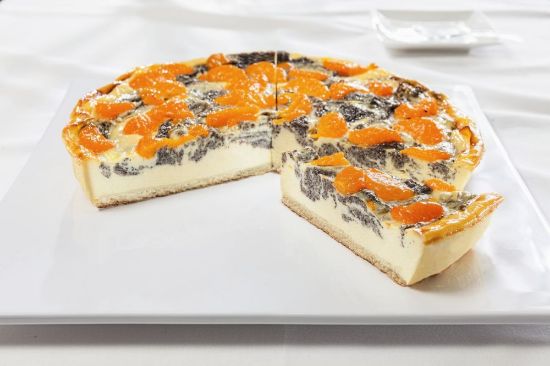 Bild von Mohn-Mandarinen-Käsekuchen mit der Beschreibung vg 12 Port. (PF228)