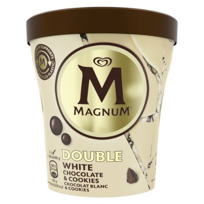 Bild von Magnum PINT White mit der Beschreibung Chocolate&Cookies