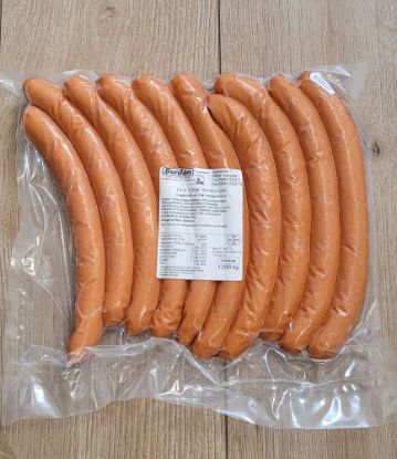 Bild von Bockwurst, 100g mit der Beschreibung i.Saitling vac.-Bestellartikel