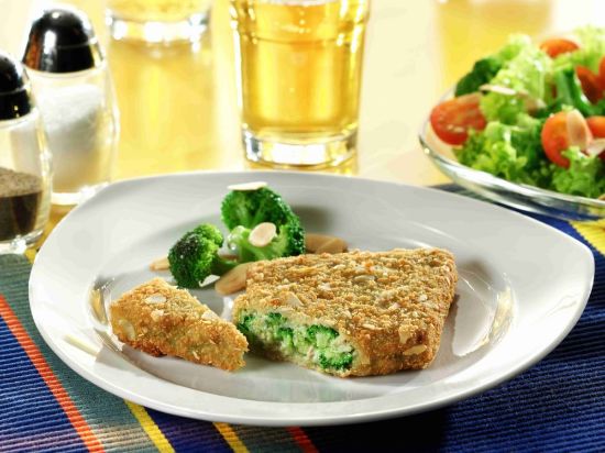 Bild von Broccoli Nuss Knusperecke mit der Beschreibung paniert 140 g