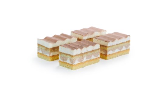Bild von Tiramisu-Schnitte/geschnitten mit der Beschreibung vg 20 Stck. /2250 g (522)