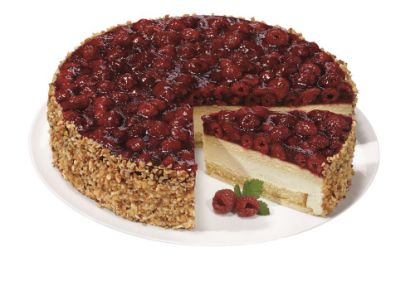 Bild von Himbeer Käse Sahne Torte mit der Beschreibung (E450) ug.16 Port.
