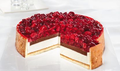 Himbeer-Käse-Sahne-Torte