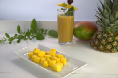 Bild von Mangowürfel ca. 15mm mit der Beschreibung (Melzer)