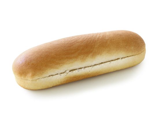 Bild von Hot Dog Bun (6021) mit der Beschreibung angeschnitten