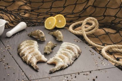 Bild von King Prawns Easy Peel IQF mit der Beschreibung 8/12er, o.Kopf, m.Schale