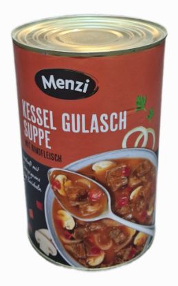 Bild von Kessel-Gulaschsuppe mit der Beschreibung Dose 5/1 4250g