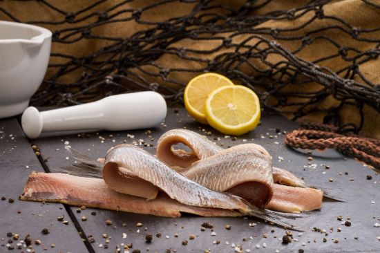 Bild von Matjes Doppelfilet mit der Beschreibung 850 g Schale TK