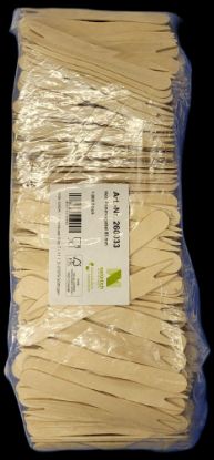 Bild von Pommesgabeln aus Holz mit der Beschreibung 2-Zinken 85mm