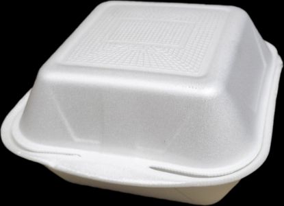 Bild von Hamburger Box 13,5x12,5x7 cm mit der Beschreibung Standard weiß (1453)