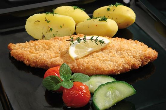 Bild von Seelachsfilet paniert mit der Beschreibung naturform, 150 g