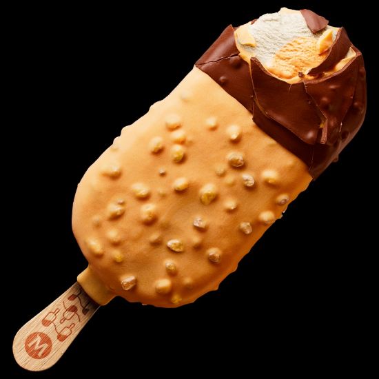 Bild von Magnum La Pêche mit der Beschreibung  Eiskern mit Pfirsich in cremigem Eis mit Grapefruit-Geschmack