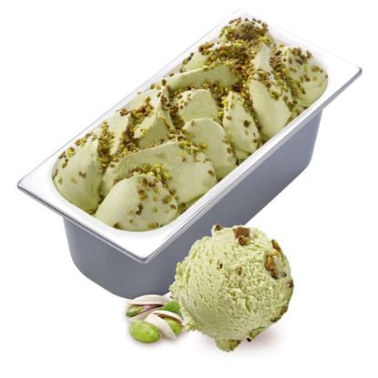 Bild von CDS Pistazie mit der Beschreibung Pistazieneis mit Pistazienstücken verfeinert