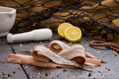 Bild von echte Doppelmatjesfilet mit der Beschreibung 1000 g Schale TK