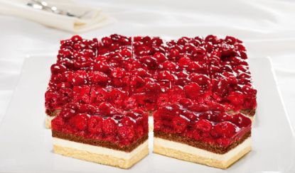 Himbeer-Sahne-Schnitte