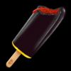 Bild von Dracula Cola mit der Beschreibung Colawassereis in Kombination mit Eis mit cremigem Vanille- und fuchtigem Erdbeergeschmack