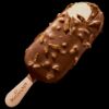 Bild von Magnum Mandel mit der Beschreibung Cremiges Vanilleeis, umhüllt von köstlich knackiger Milchschokolade mit feinen Mandelstückchen.