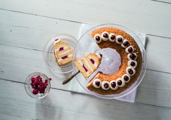 Bild von Frankfurter Kranz-Cafe Brünz mit der Beschreibung 2400g, (P425) ung. 20 Port.