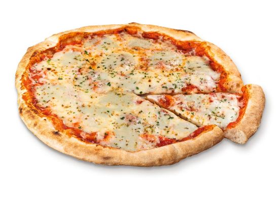 Bild von Pizza Quattro Formaggi mit der Beschreibung Perfettissima