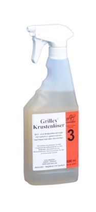 Bild von Grill- Krustenlöser mit der Beschreibung "Ätzend" m. Pistole