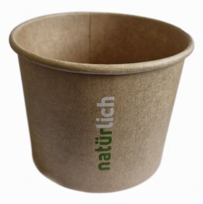 Bild von Eisbecher 290 ml Natürlich mit der Beschreibung braun