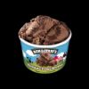Bild von Chocolate Fudge Brownie mit der Beschreibung Sündhaft cremige Schokoladen-Eiscreme mit saftigen Brownie-Gebäckstücken.