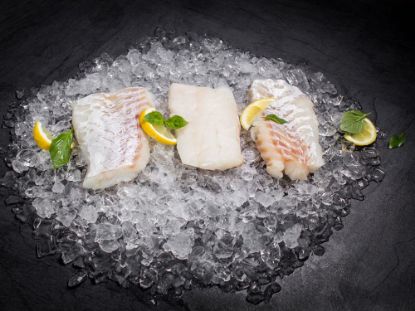 Bild von Kabeljaufilet unpaniert/20% mit der Beschreibung Naturform, 160-180g