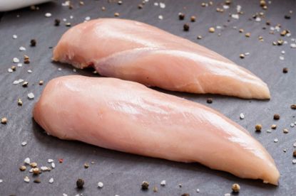 Bild von Hähnchenbrustfilet 160g mit der Beschreibung natur,ungewürzt,IQF