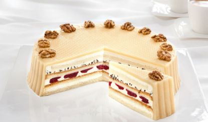 Bild von Marzipan-Creme-Torte mit der Beschreibung ug.16 Port.(P510)