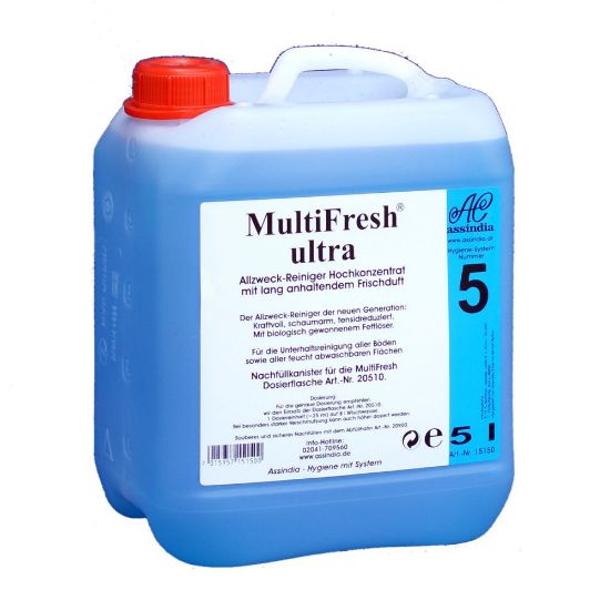 Bild von MultiFresh Allzweckreiniger mit der Beschreibung ultra ,5L. Kanister #5