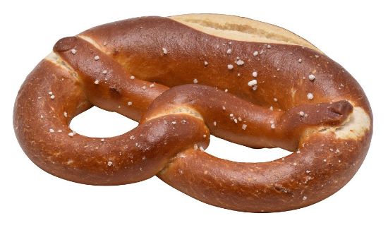 Bild von Laugenbrezel mit Salz mit der Beschreibung fertig gebacken (3244)