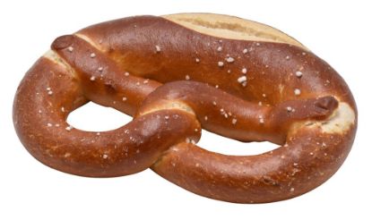 Bild von Laugenbrezel mit Salz mit der Beschreibung fertig gebacken (3244)