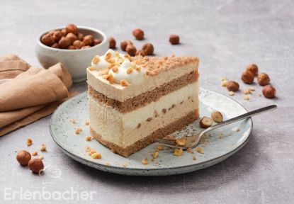 Bild von Nuss Sahne Torte (E769) mit der Beschreibung vg 12 Port.,1750g