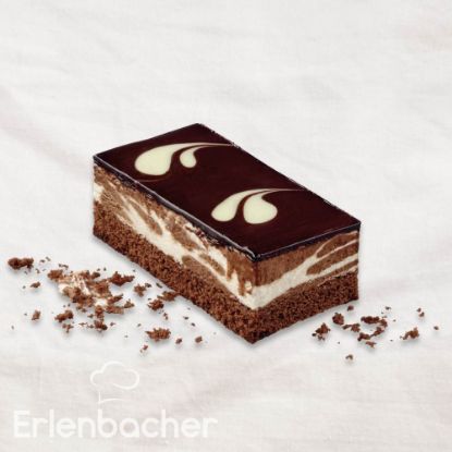 Bild von Mousse-au-Chocolate-Schnitte mit der Beschreibung vg, 12 Port.