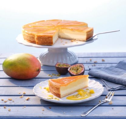 Bild von Mango Maracuja Cheesecake mit der Beschreibung vg. 12 Port