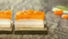 Bild von Mandarinen-Sahne-Schnitte mit der Beschreibung (P533) vg. 20 Stck.