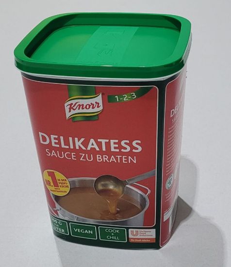 Bild von Knorr Delikatess Sauce mit der Beschreibung zu Braten
