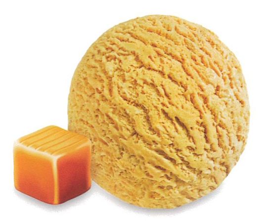 Bild von LE Karamell mit der Beschreibung Eis mit Karamellgeschmack