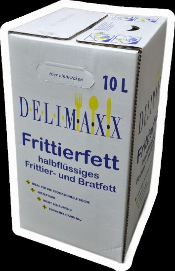 Bild von Delimaxx Frittierfett mit der Beschreibung halbflüssig, Bag in Box