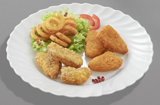 Bild von Chicken Crossies *Knaup* mit der Beschreibung paniert, naturform