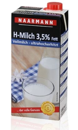Bild von H-Milch 3,5% mit der Beschreibung "Naarmann"