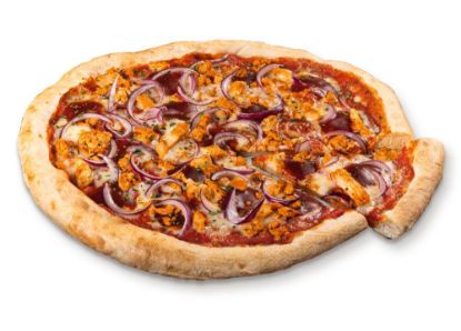 Bild von Pizza BBQ Pollo mit der Beschreibung Perfettissima