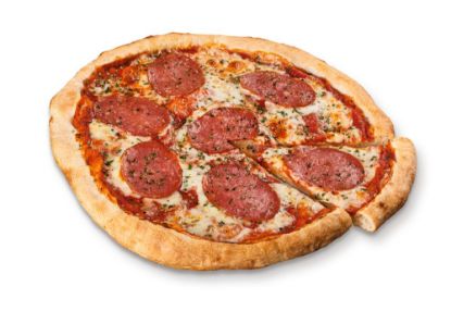 Bild von Pizza Salame mit der Beschreibung Perfettissima
