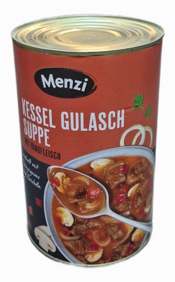 Bild von Kessel-Gulaschsuppe mit der Beschreibung Dose 5/1 4250g