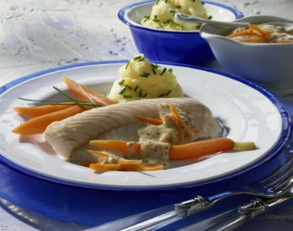 Bild von Kap-Seehechtfilet m. Haut mit der Beschreibung 170/230g   10%Glasur