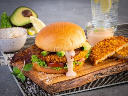 Bild von Burger Chick Style, vegan mit der Beschreibung 60 x 105 g